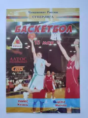 Баскетбол. Уникс Казань - ЦСКА Москва 15 мая 2002 (1 вид)