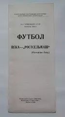 ЦСКА Москва - Ростсельмаш Ростов-на-Дону 1988 (КЛС)
