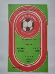Кубань Краснодар - ЦСКА Москва 1988