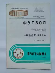 Динамо Москва - ЦСКА Москва 1987 Кубок Федерации
