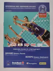 Волейбол. Динамо Казань - Волеро Цюрих Швейцария 11 февраля 2014 Лига Чемпионов