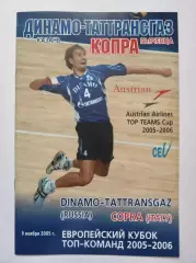 Волейбол. Динамо-Таттрансгаз Казань - Копра Италия 9 ноября 2005 Еврокубок