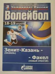 Волейбол. Динамо-Таттрансгаз Казань - Факел Новый Уренгой 18/19 апреля 2009