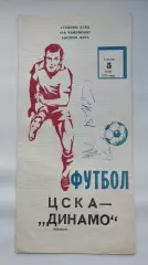 ЦСКА Москва - Динамо Тбилиси 1979 автографы
