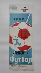 ЦСКА Москва - Днепр Днепропетровск 1977