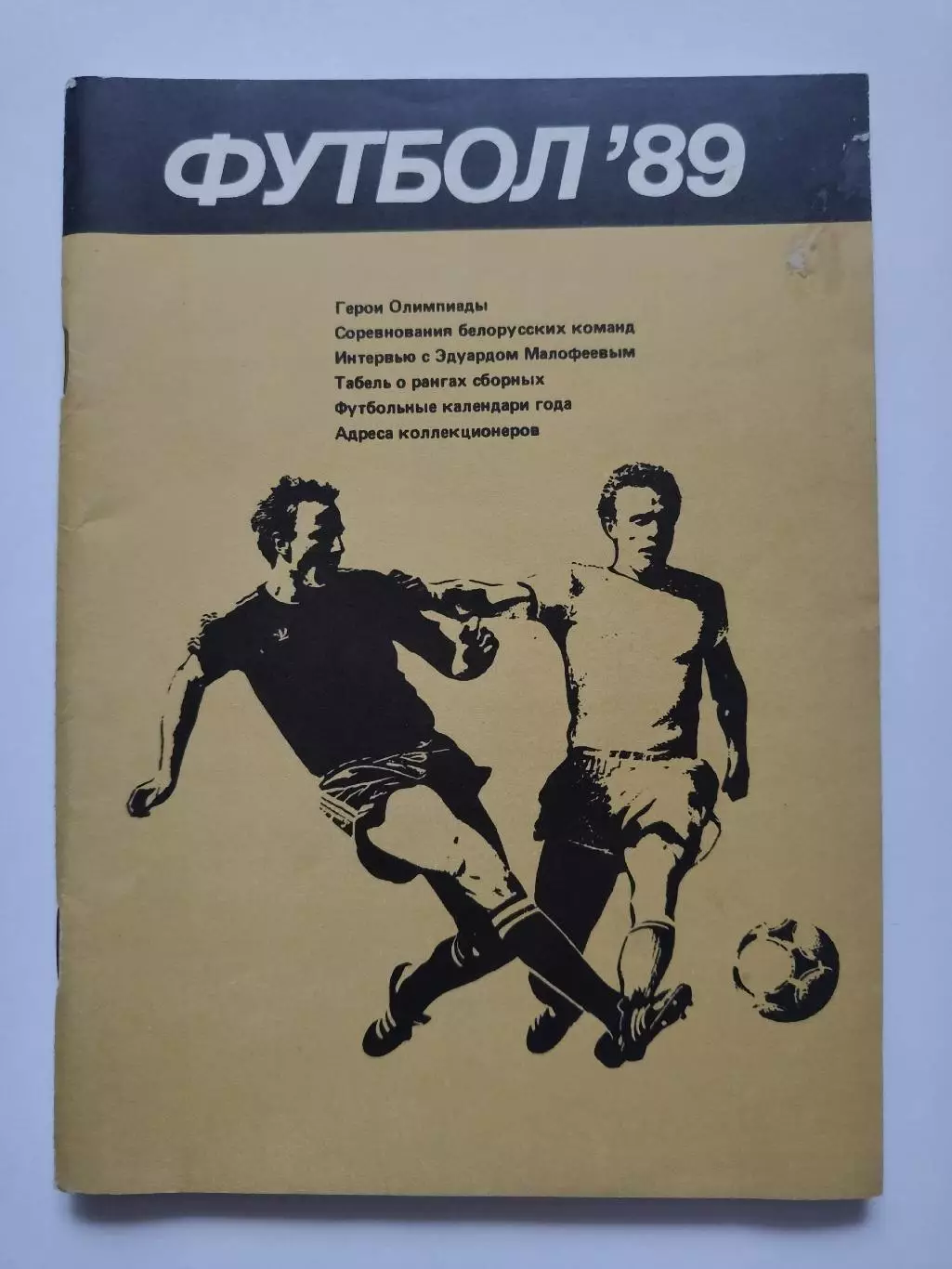 Футбол. Минск 1989 (96 страниц)