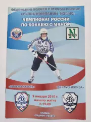 Хоккей с мячом. Динамо Казань - Динамо Москва 9 января 2010
