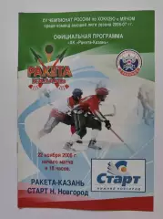Хоккей с мячом. Ракета Казань - Старт Нижний Новгород 22 ноября 2006