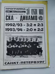 СКА Санкт-Петербург - Динамо Москва 5 октября 1994