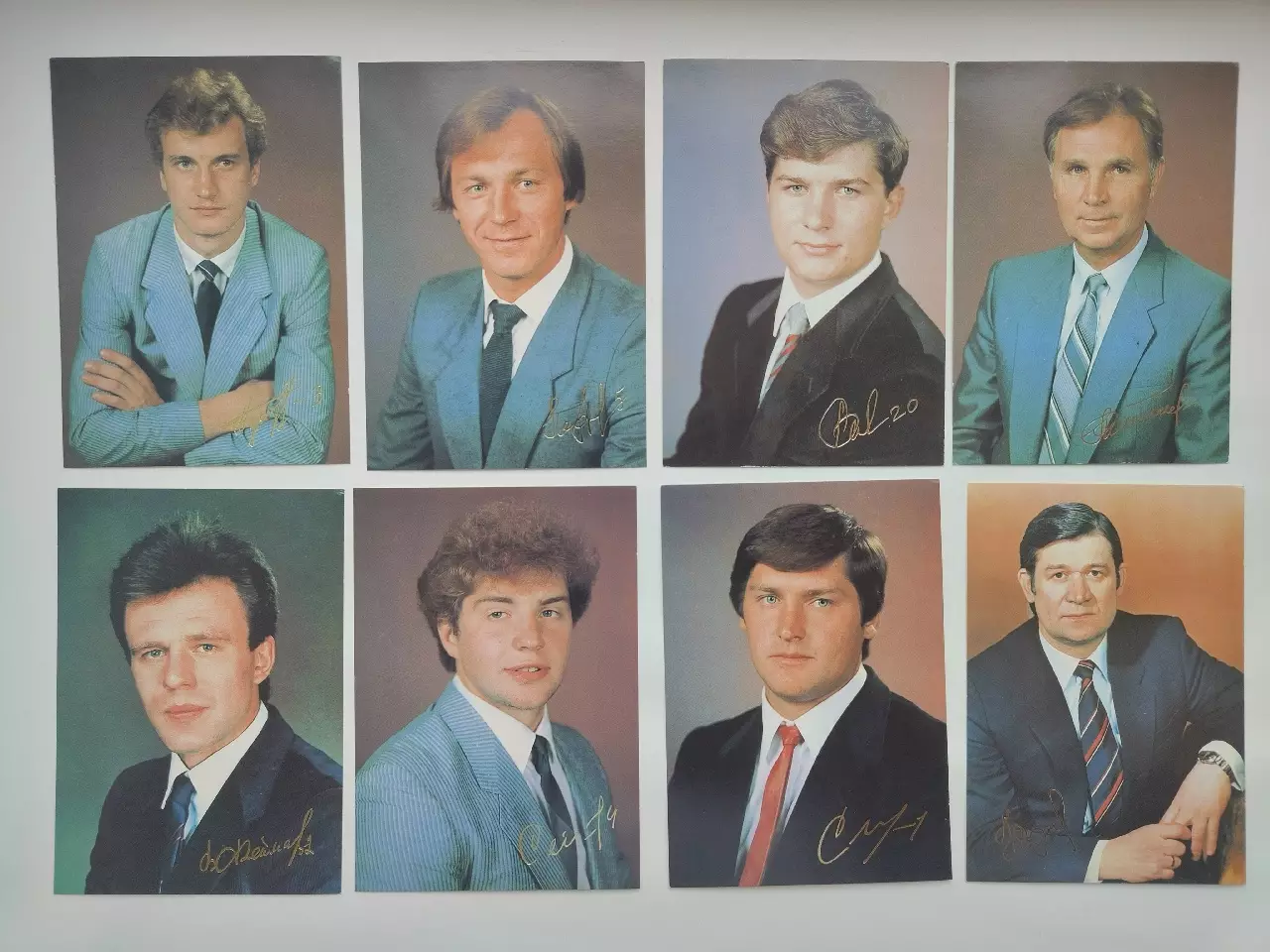Набор открыток. Хоккей. Золотая дружина СССР - Чемпион мира 1986 3