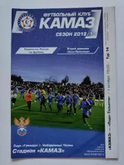 КамАЗ Набережные Челны - Лада Тольятти 1 октября 2012 (М1)