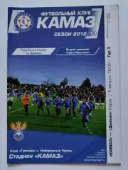 КамАЗ Набережные Челны - Динамо Киров 2 августа 2012 (М1)