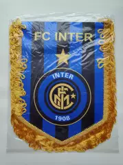 Вымпел. Интер Италия/Inter Italy (размер 22х17 см, новый в упаковке)