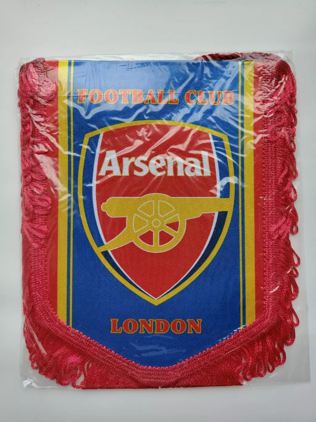 Вымпел Арсенал Лондон Англия/Arsenal England (размер 22х17 см, новый в упаковке)