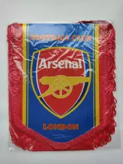 Вымпел Арсенал Лондон Англия/Arsenal England (размер 22х17 см, новый в упаковке)