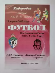 СКА-Энергия Хабаровск - Волгарь Астрахань 13 апреля 2012 (М1)