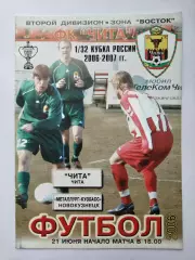 ФК Чита - Металлург-Кузбасс Новокузнецк 2006 Кубок России (М1)