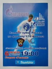 Газовик Оренбург - Крылья Советов Самара 2008 Кубок России (М1)