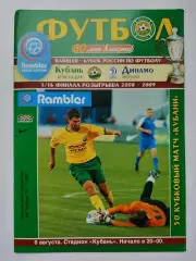 Кубань Краснодар - Динамо Москва 2008 Кубок России (М1)