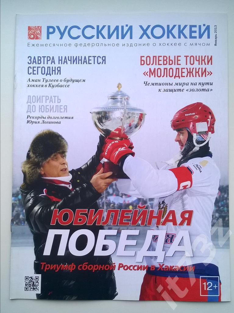 Хоккей с мячом. Русский хоккей. 2013 январь