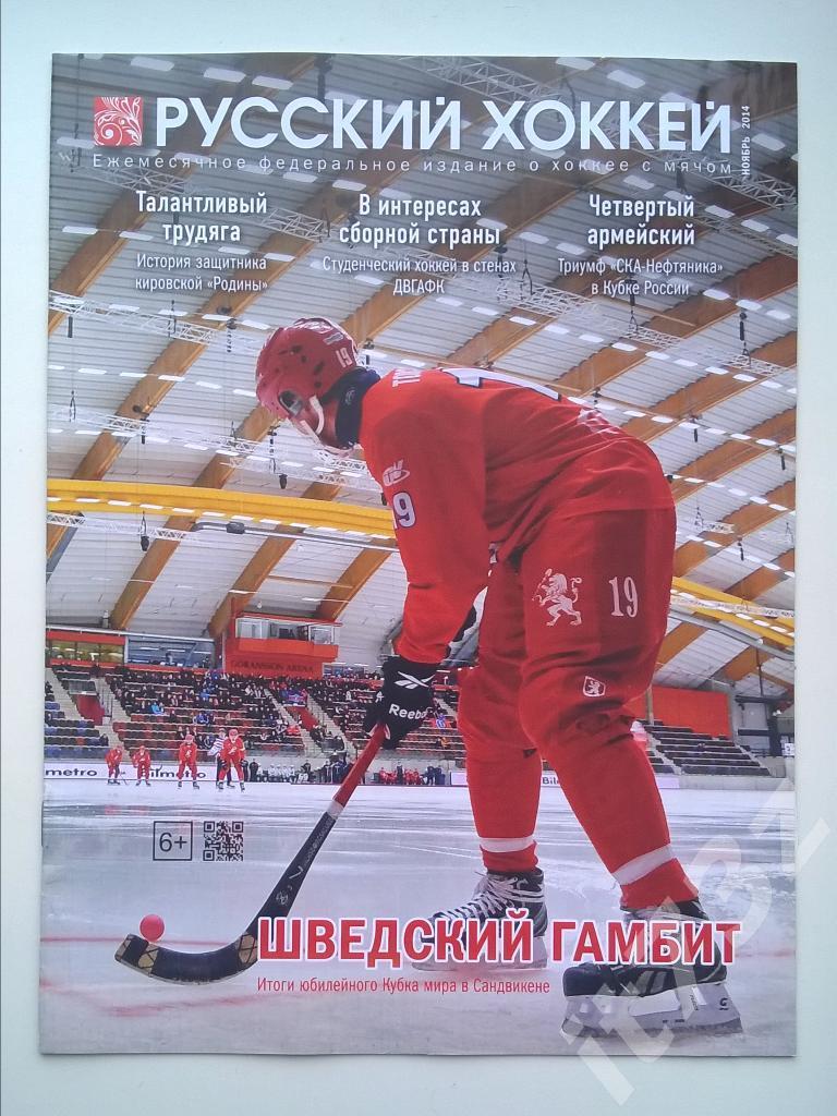 Хоккей с мячом. Русский хоккей. 2014 ноябрь