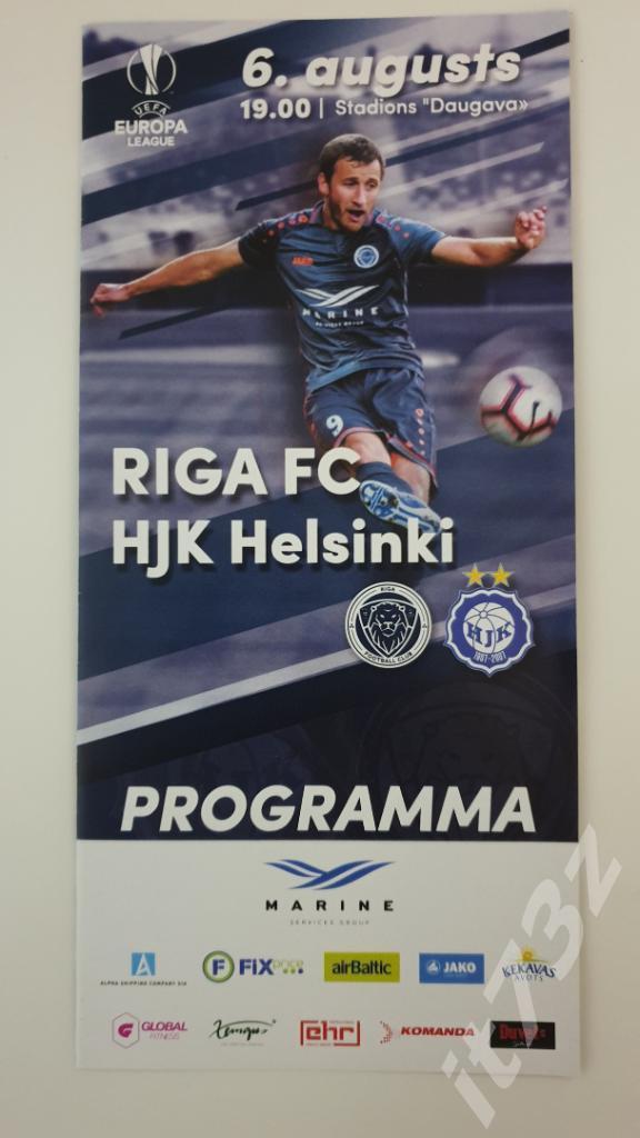 ФК Рига - ХИК Хельсинки Финляндия 2019 Лига Европы