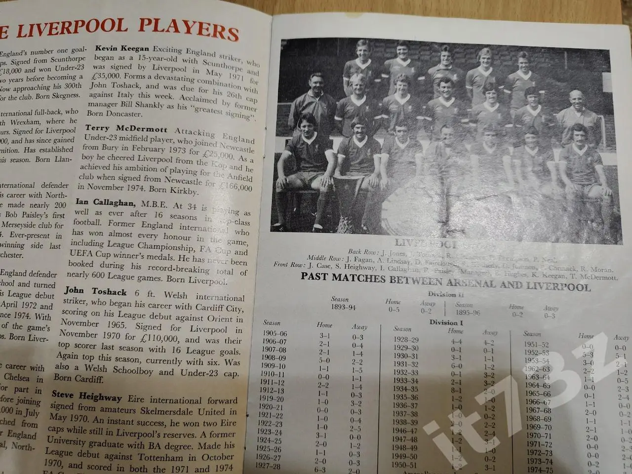 Арсенал Лондон Англия - Ливерпуль Англия. 1976/77 1