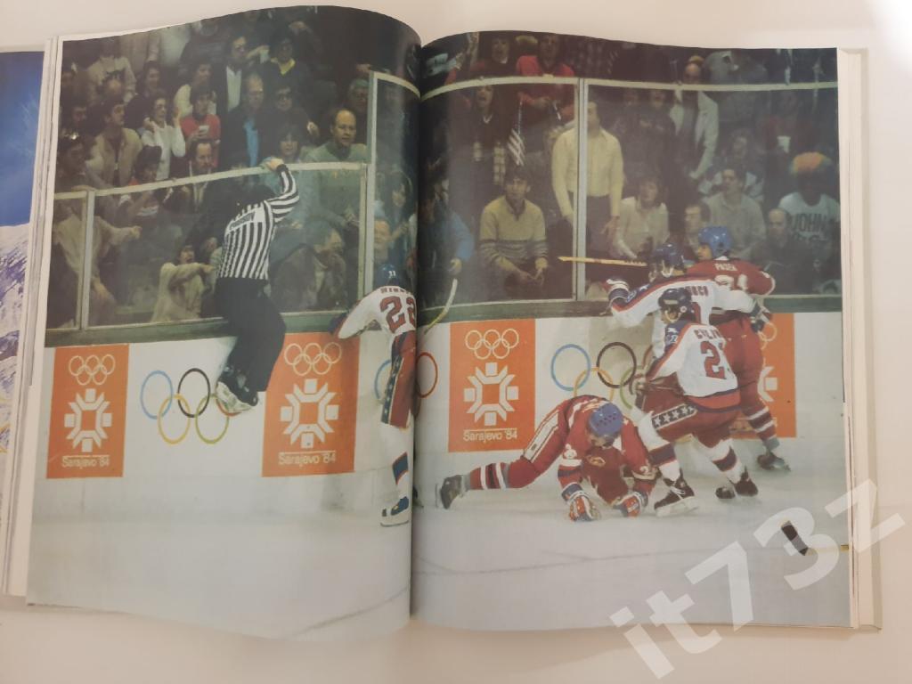 Официальная олимпийская книга-фотоальбом Олимпиада Сараево 1984 (194 страницы) 5