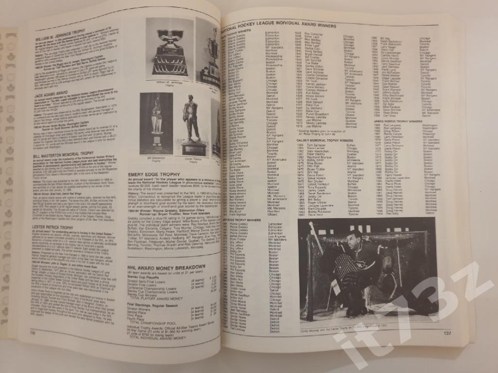 НХЛ Официальный медиа-гайд/Книга рекордов сезон 1984/85 (352 страницы) 4