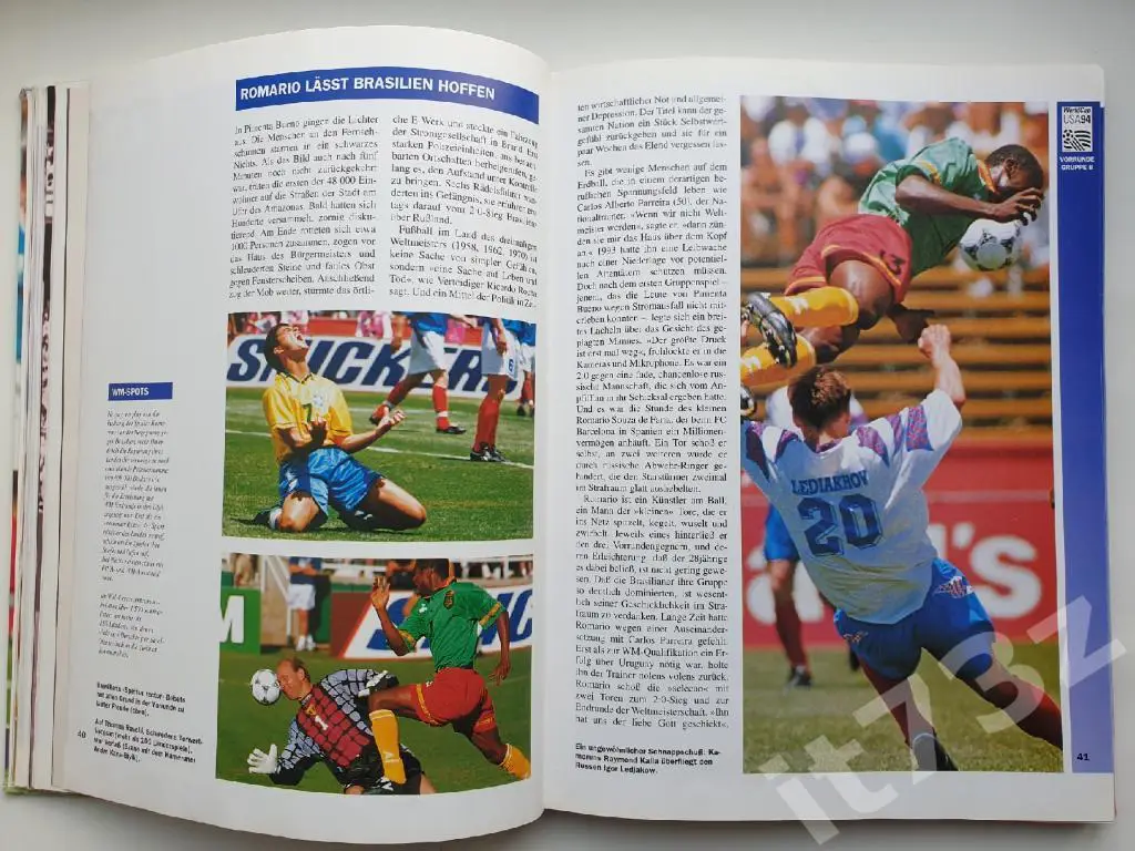 Книга-фотоальбом США. Чемпионат Мира по футболу 1994 (Мюнхен, 176 страниц) 3