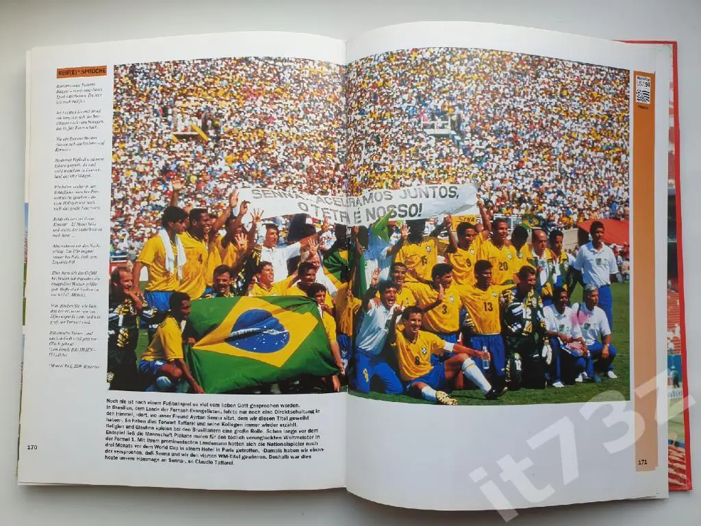 Книга-фотоальбом США. Чемпионат Мира по футболу 1994 (Мюнхен, 176 страниц) 6