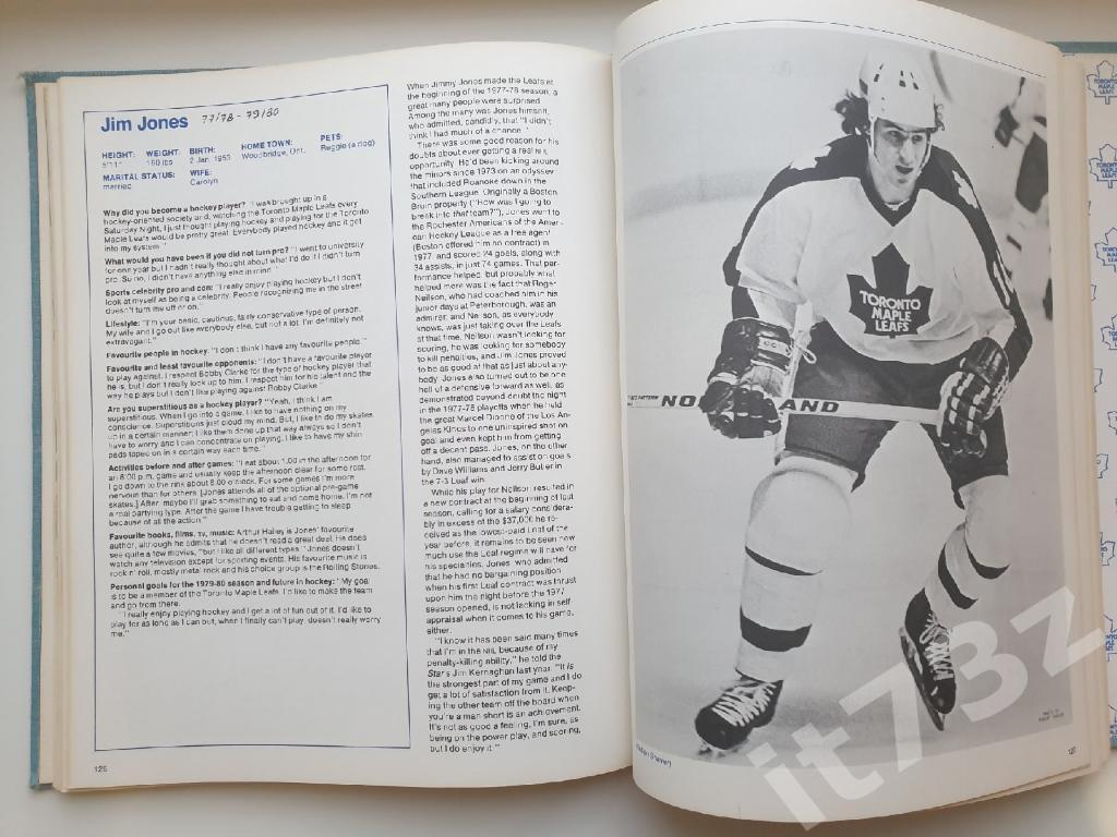 Книга-фотоальбом. Торонто Мейпл Лифс 1979/80 (176 страниц) 7