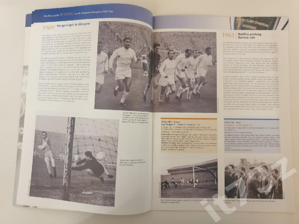 Официальный журнал УЕФА.49 финалов Кубка/Лиги Чемпионов 1956-2004(32 страницы) 2