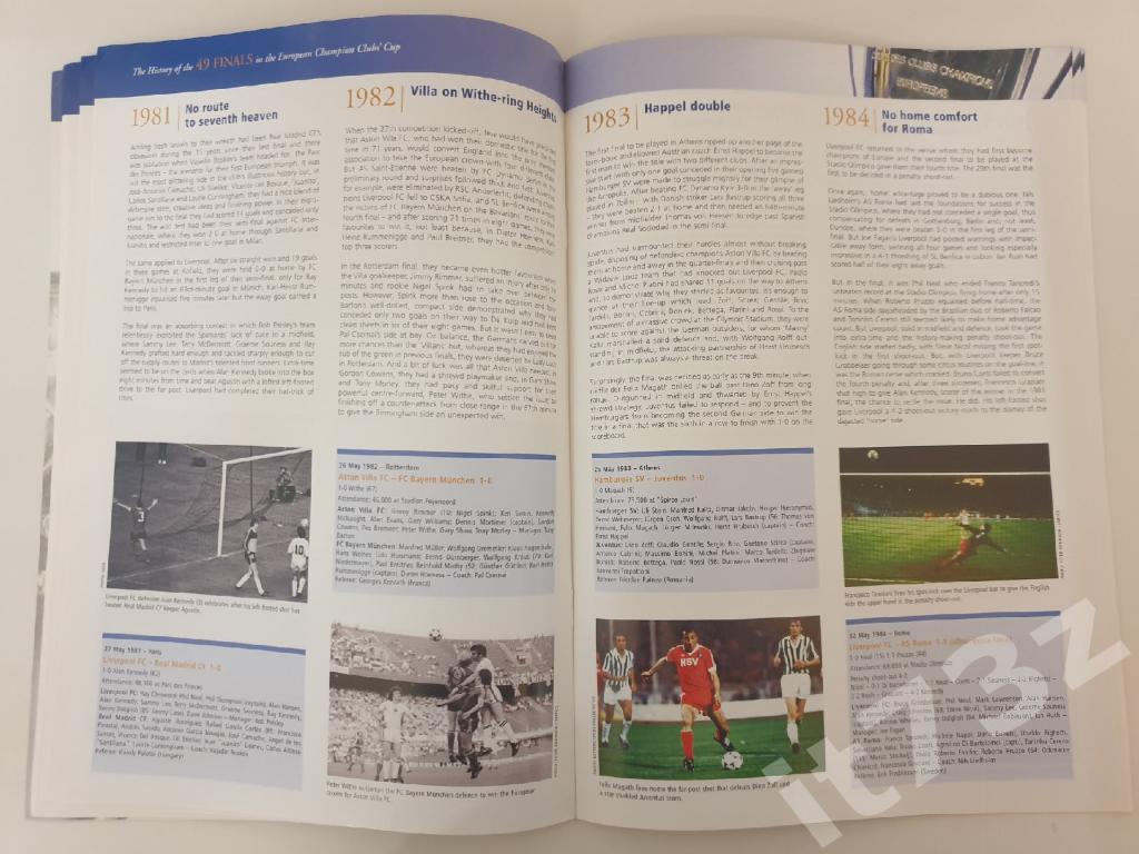 Официальный журнал УЕФА.49 финалов Кубка/Лиги Чемпионов 1956-2004(32 страницы) 4