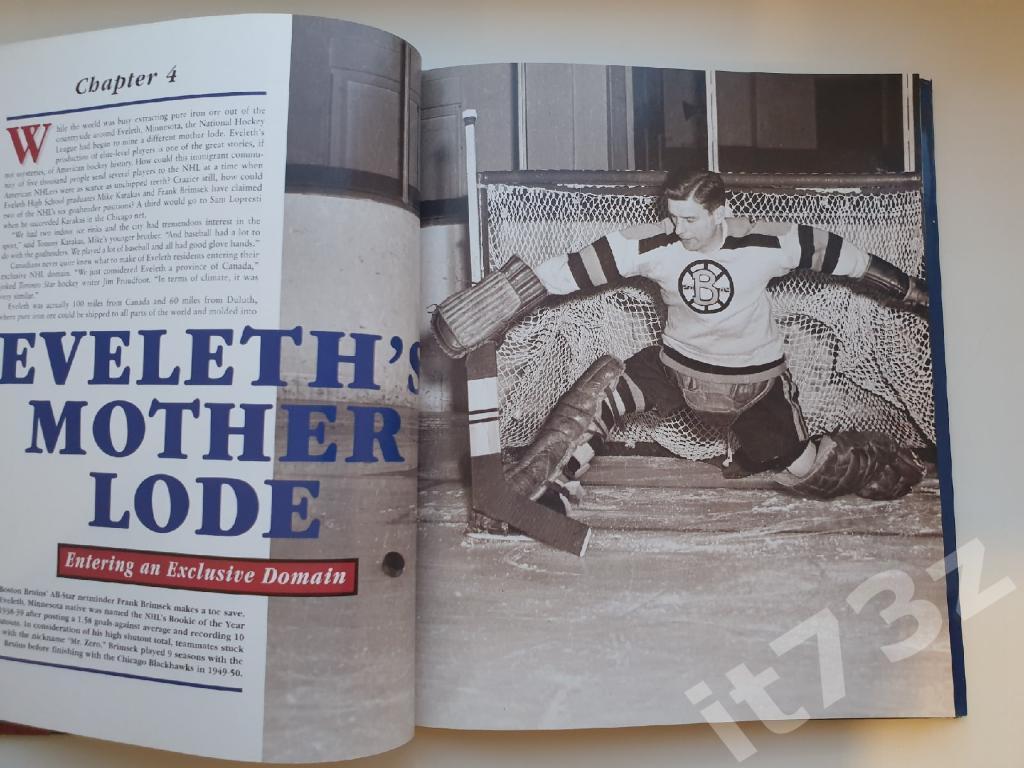 Книга-фотоальбом. Кевин Аллен Офиц.история американского хоккея 1997 (180 стр) 3