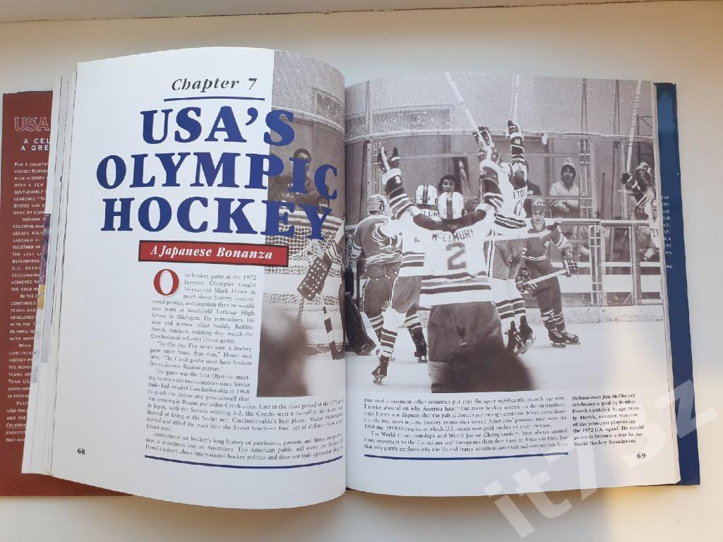 Книга-фотоальбом. Кевин Аллен Офиц.история американского хоккея 1997 (180 стр) 4