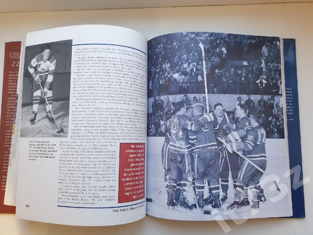 Книга-фотоальбом. Кевин Аллен Офиц.история американского хоккея 1997 (180 стр) 5
