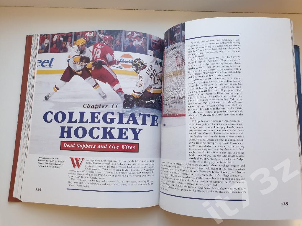 Книга-фотоальбом. Кевин Аллен Офиц.история американского хоккея 1997 (180 стр) 7