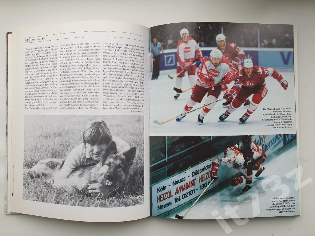 Ежегодник Eishockey Jahrbuch Германия 1986 (170 страниц, формат А4) 2