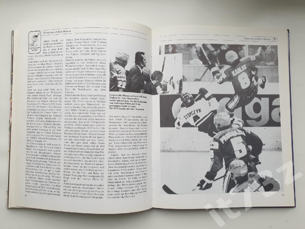 Ежегодник Eishockey Jahrbuch Германия 1986 (170 страниц, формат А4) 5
