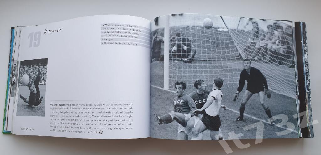 Книга-фотоальбом. Футбол:365 дней...50 лет Чемпионатов Мира (США, 750 страниц) 1