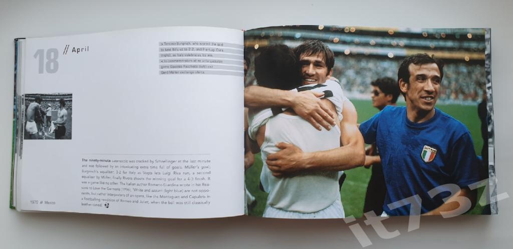 Книга-фотоальбом. Футбол:365 дней...50 лет Чемпионатов Мира (США, 750 страниц) 2