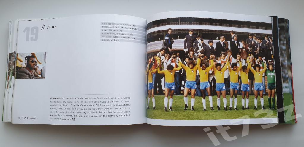 Книга-фотоальбом. Футбол:365 дней...50 лет Чемпионатов Мира (США, 750 страниц) 3