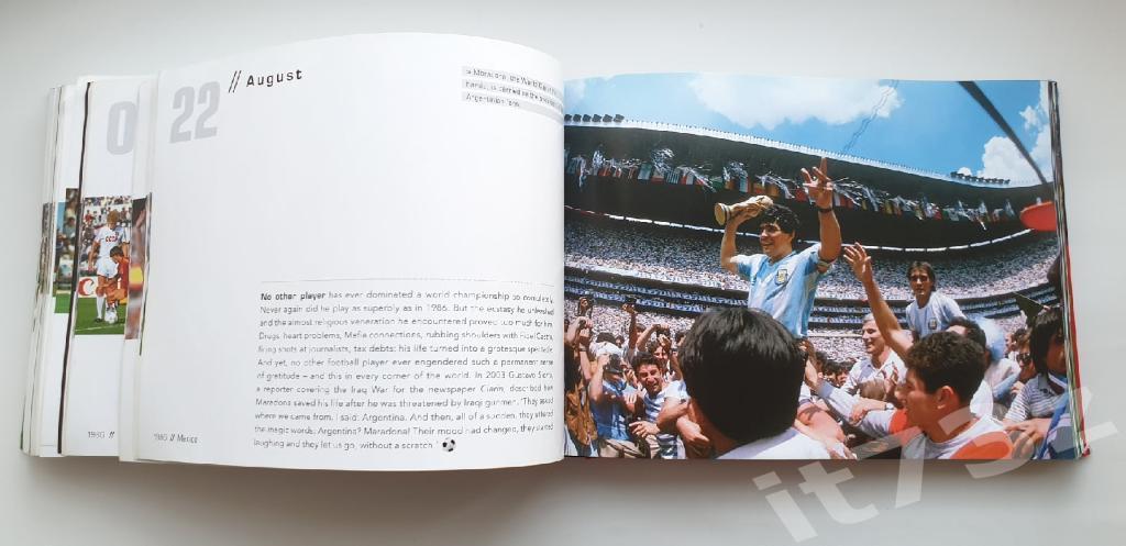 Книга-фотоальбом. Футбол:365 дней...50 лет Чемпионатов Мира (США, 750 страниц) 5