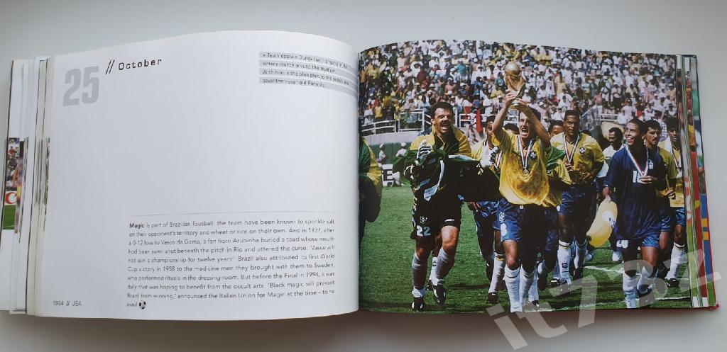 Книга-фотоальбом. Футбол:365 дней...50 лет Чемпионатов Мира (США, 750 страниц) 6