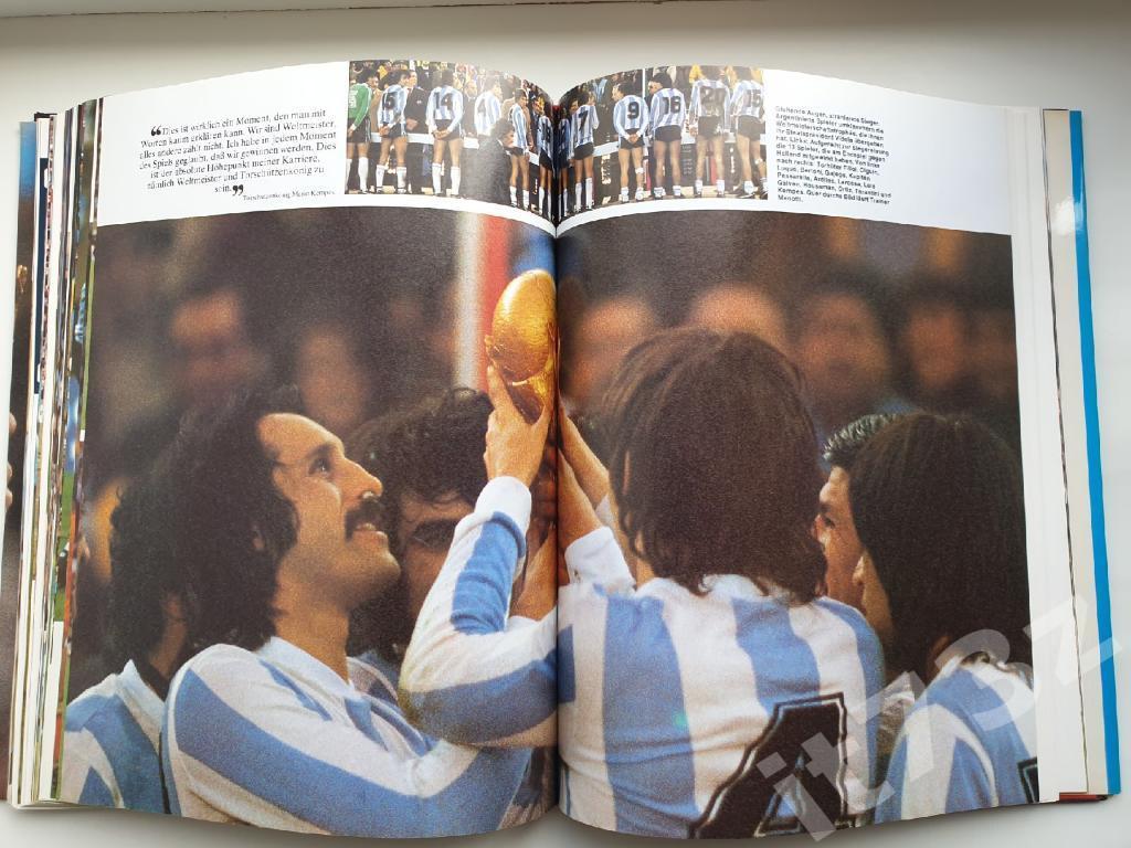 Книга-фотоальбом. Аргентина. Чемпионат Мира 1978 Мюнхен/Германия (248 страниц) 7