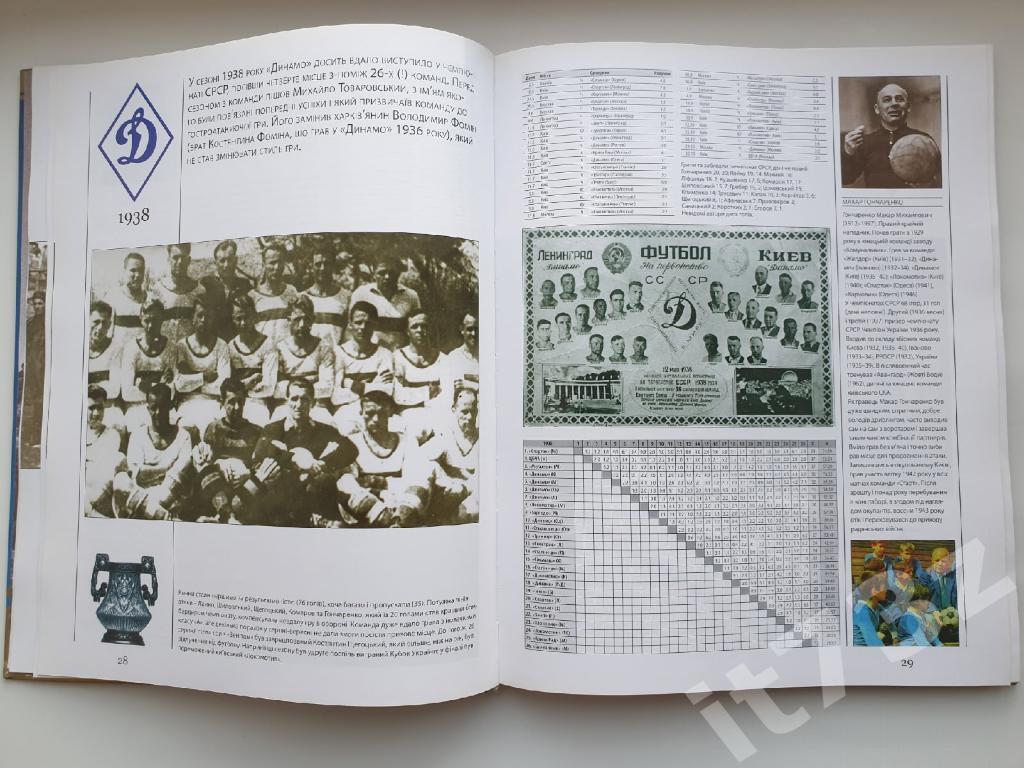 Книга-фотоальбом Динамо Киев - 80 лет 1927-2007 Киев 2008 (168 страниц) 2
