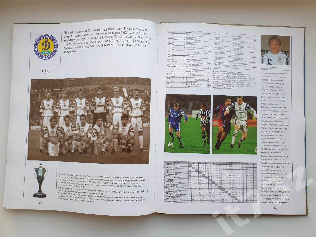 Книга-фотоальбом Динамо Киев - 80 лет 1927-2007 Киев 2008 (168 страниц) 7