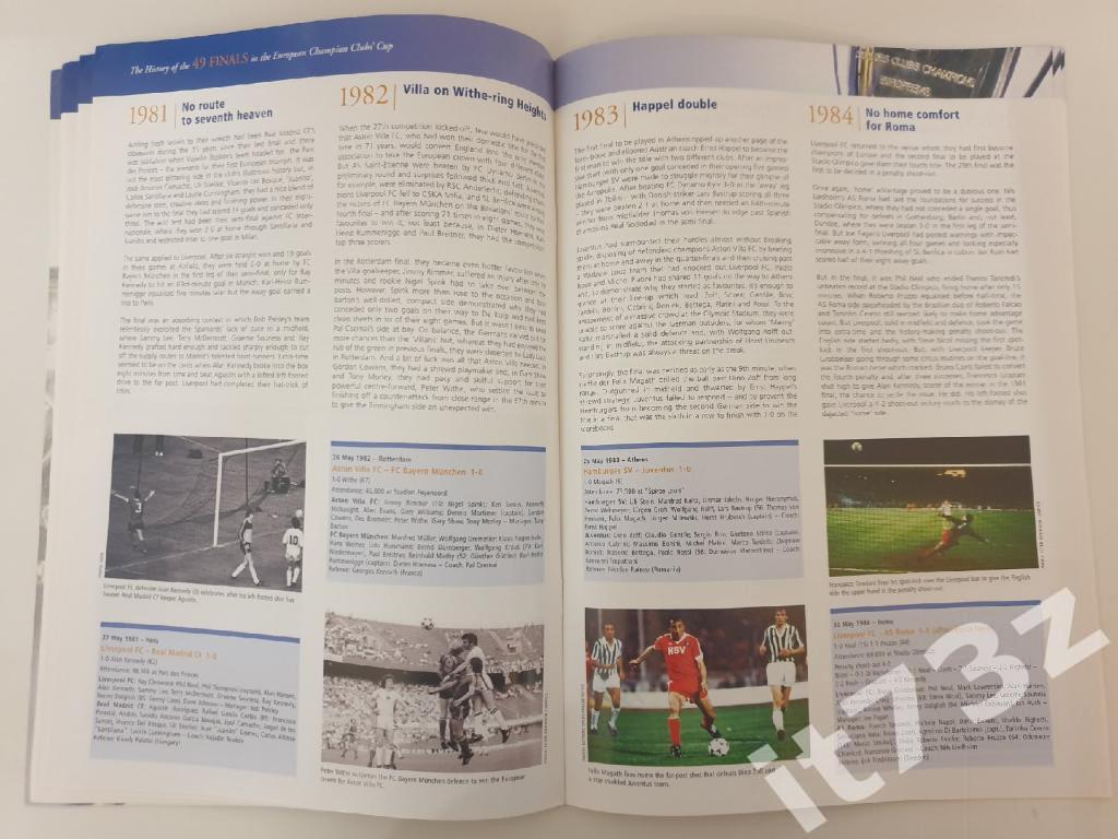 Официальный журнал УЕФА.49 финалов Кубка/Лиги Чемпионов 1956-2004(32 страницы) 4