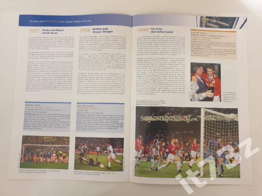 Официальный журнал УЕФА.49 финалов Кубка/Лиги Чемпионов 1956-2004(32 страницы) 5